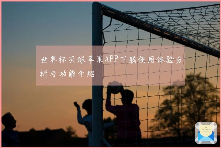 世界杯买球苹果APP下载使用体验分析与功能介绍